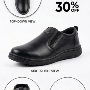 YOUDEFA BOY SCHOOL SHOES