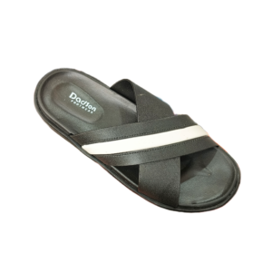 MEN BLACK & GRAY ULTRA SOFT SLIPPER